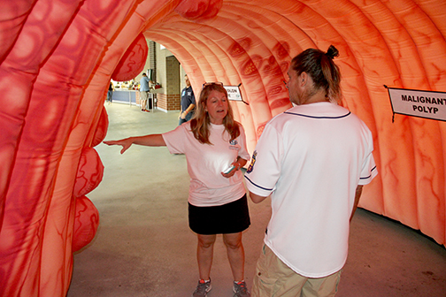 inflatable colon education